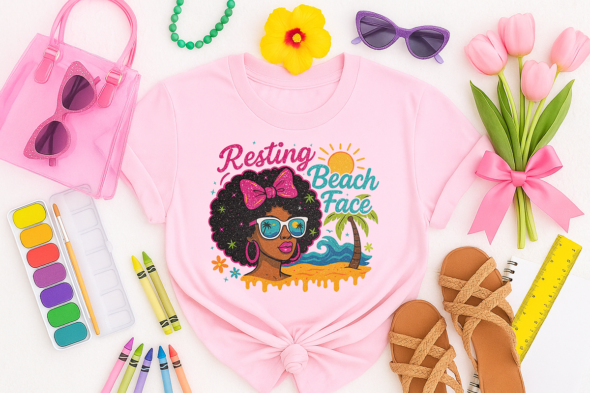 Summer Vibes Glitter PNG Bundle, a Seasonal Illustration by Curve Design (Photo 11 of 13)