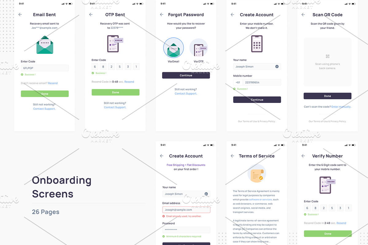 Geo Shop - Grocery Shopping App, an App Template by azyrusthemes (Photo 6 of 15)
