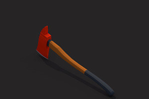 Low Poly Axe Pack