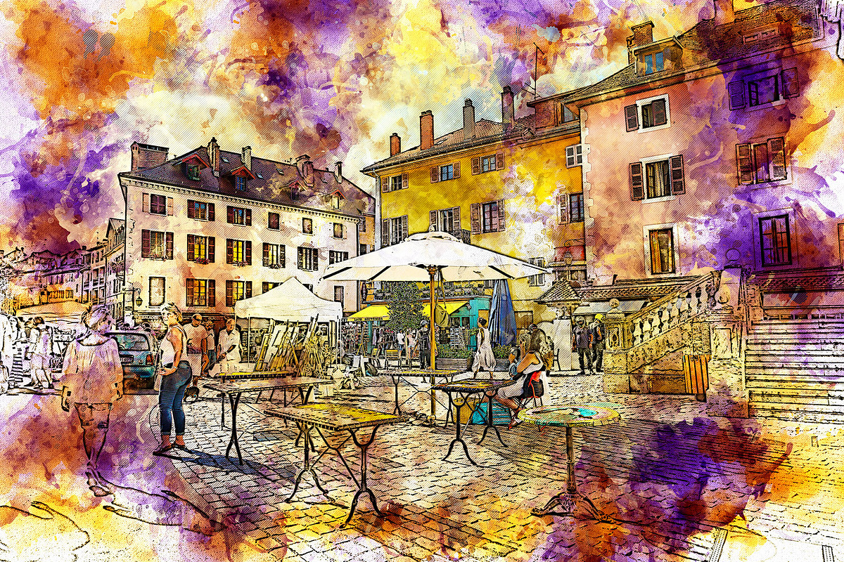 Watercolor Painting Photoshop Action, an Action Add-On by MRI STUDIO (Photo 9 of 10)