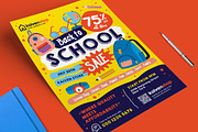 Back To School Sale Flyer, a Flyer Template by Aarley Kaiven (Thumbnail 2 of 3)