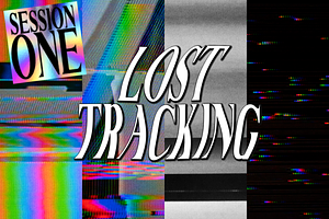 80 VHS Textures - LOST_TRACKING