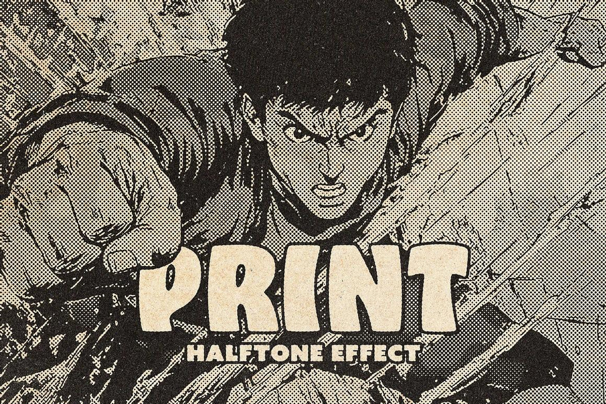 Retro Print Bundle, a Layer Style Add-On by pixelbuddha.net (Photo 8 of 21)