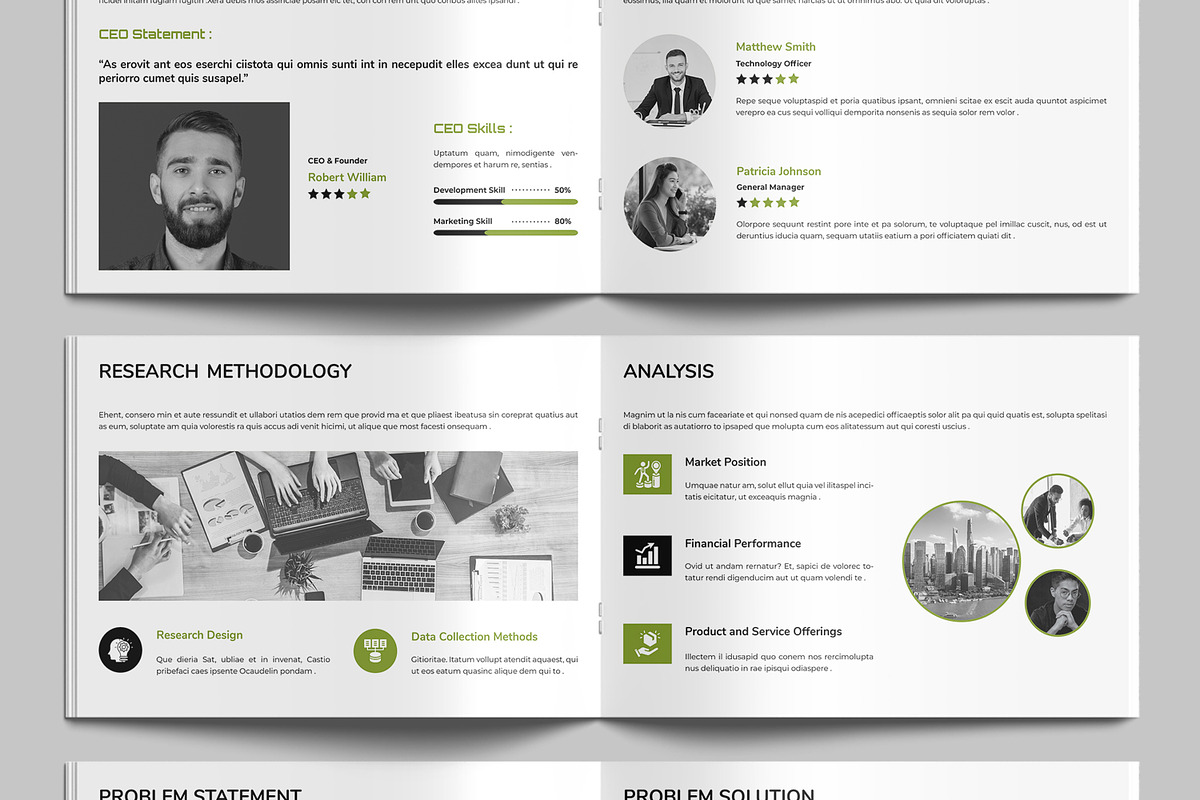 White Paper Template Landscape, a Brochure Template by MightyDesign (Photo 4 of 9)