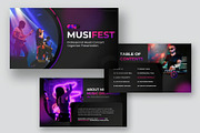Music Concert Powerpoint Templates, a Presentation Template by Fit-tee (Thumbnail 4 of 10)