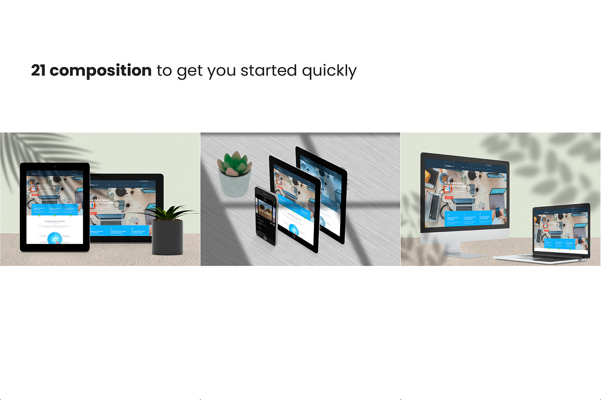 Apple Devices Mockup Screen Creator, a Mac Mockup by Illusiongraphic (Photo 8 of 25)