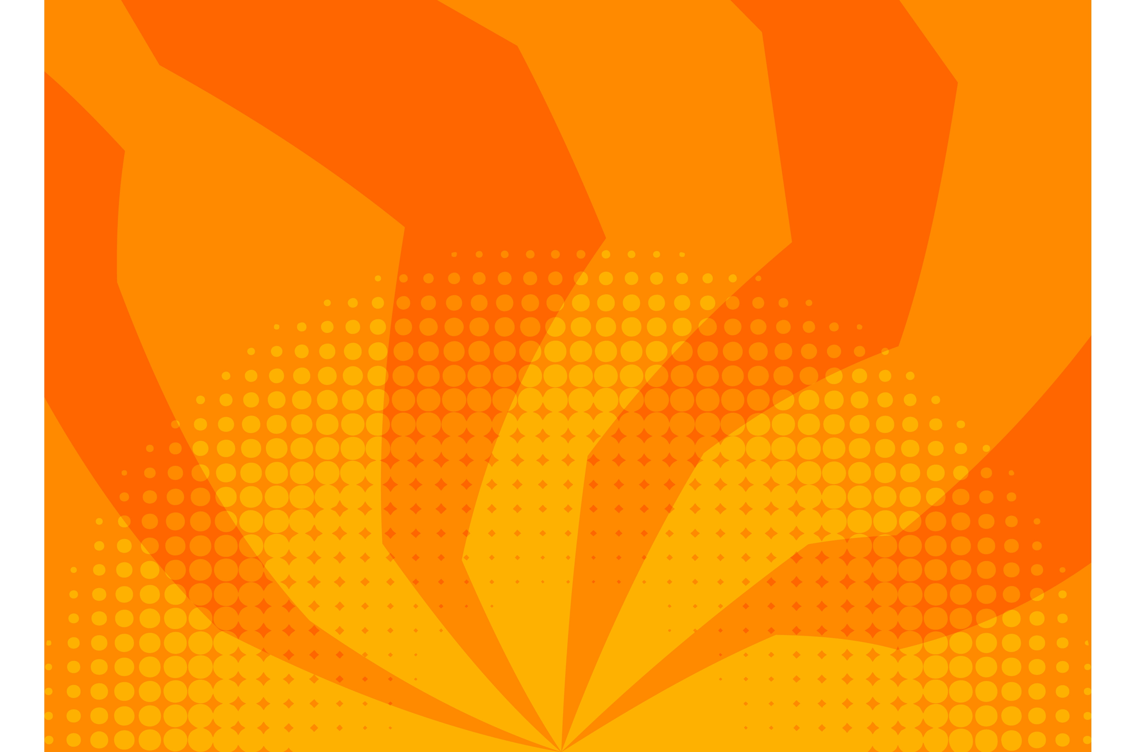 Sunset comic background, an Illustration by Things for designers
