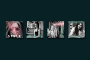 Instagram post templates - Neon 90s, a Social Media Template by CreativeFolks (Thumbnail 6 of 8)