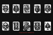 10 Bundle Dark Art Spade Cards King, an Illustration by Morspective (Thumbnail 6 of 7)