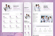 Medihealth - Medical Website, an UI Kit Template by peterdraw (Thumbnail 6 of 12)