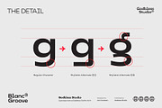 Blanc Groove, a Sans Serif Font by Godbless Studio (Thumbnail 15 of 15)