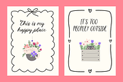 Let's Stay Home, a Handwritten Font by Sofia Skoog (Thumbnail 10 of 14)