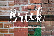 +90 Brick texture background, a Texture Graphic by photo3idea (Thumbnail 1 of 6)