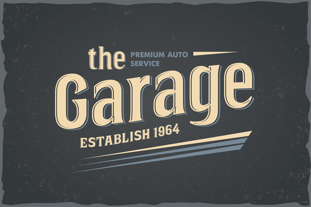 Bourbon vintage font, a Font by Fractal fonts & graphics (Photo 3 of 7)