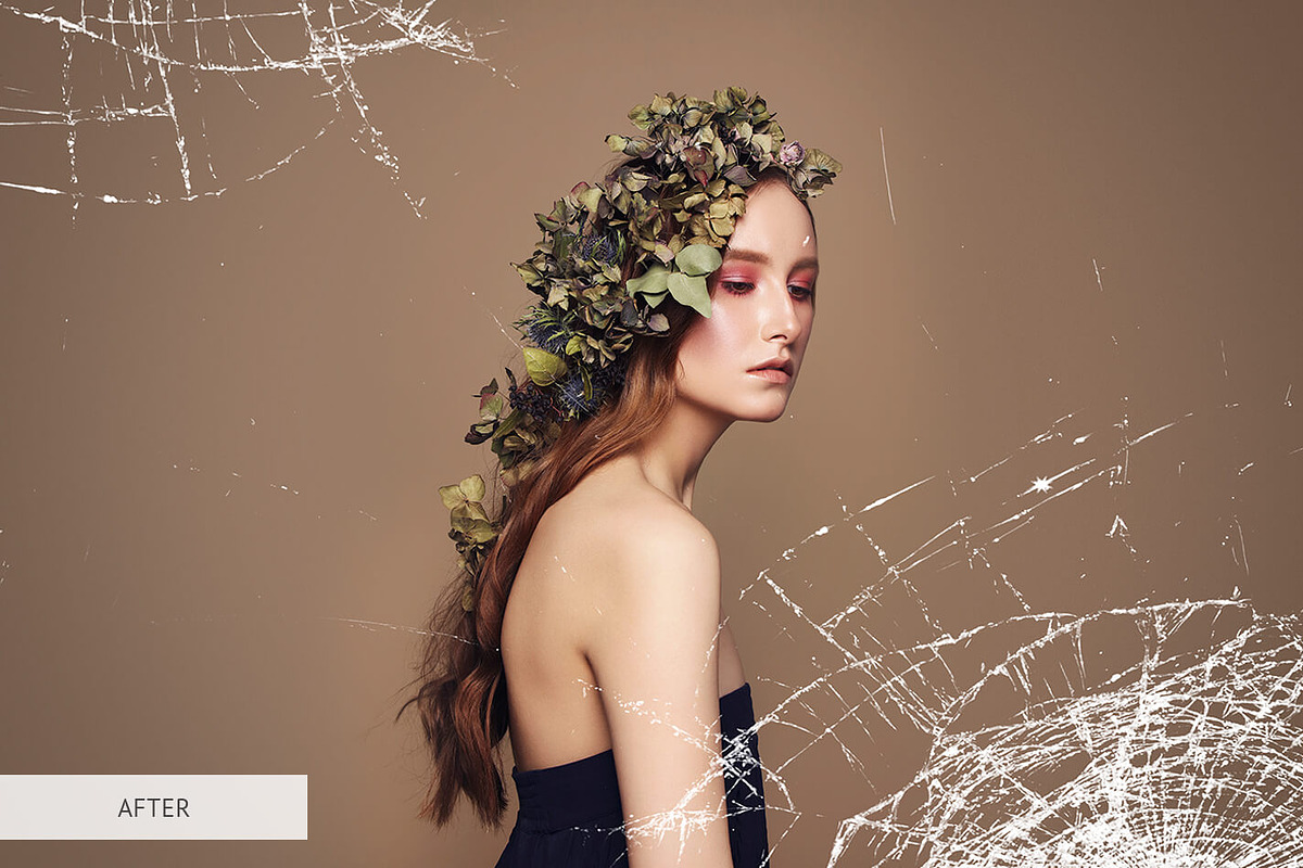 Broken Glass Overlays Photoshop, a Plug-in Add-On by FixThePhoto (Photo 25 of 32)