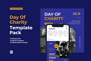 Day Of Charity Instagram Post