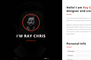 Yoursite - vCard Resume Template, a HTML Template by scrils (Thumbnail 1 of 4)