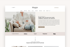 Coaching WordPress Theme Maggie