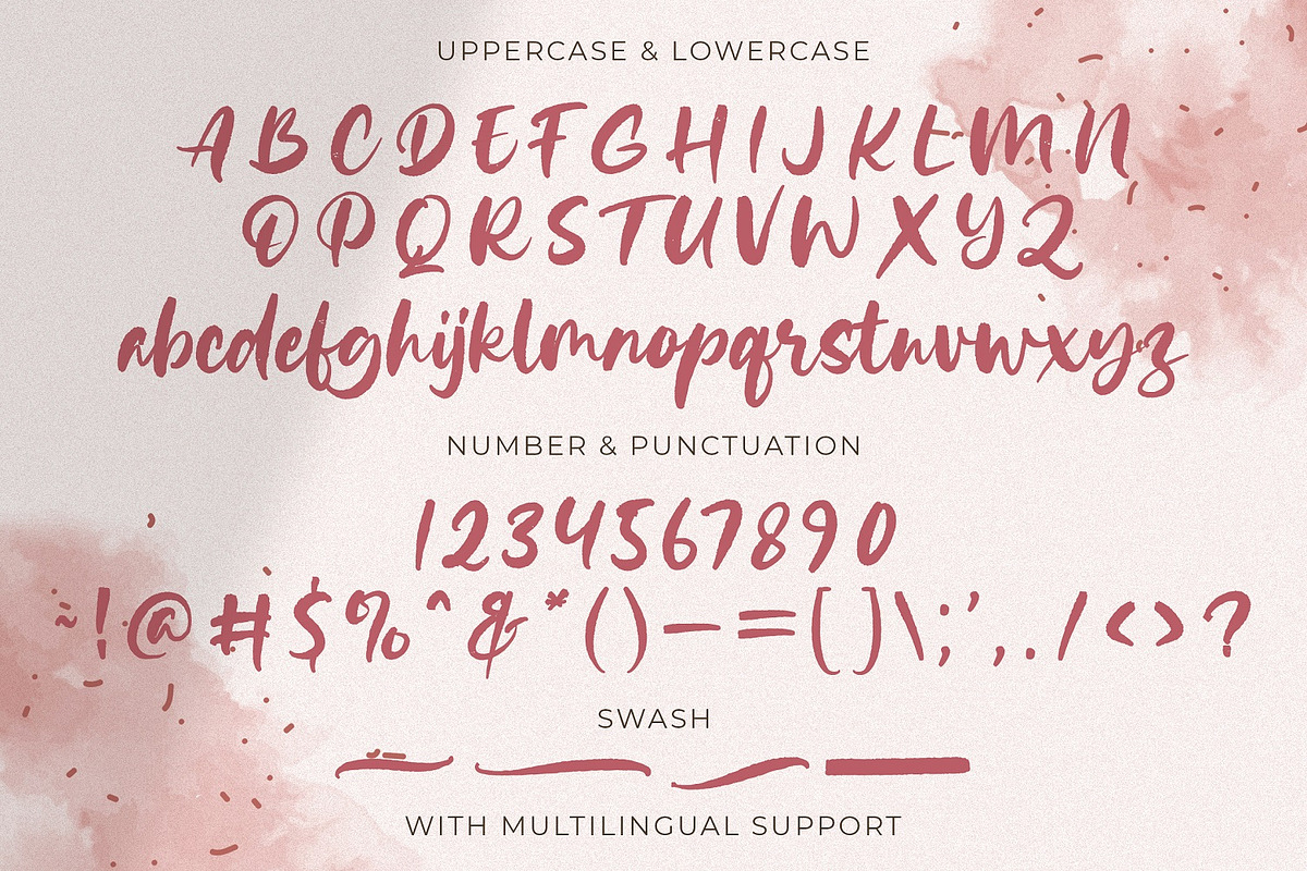 Ping Typeface - Handbrush Font, a Handwritten Font by StringLabs (Photo 8 of 8)