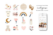 64 Watercolor Instagram Highlight, an Animal Illustration by beatriceviyiwi (Thumbnail 4 of 5)