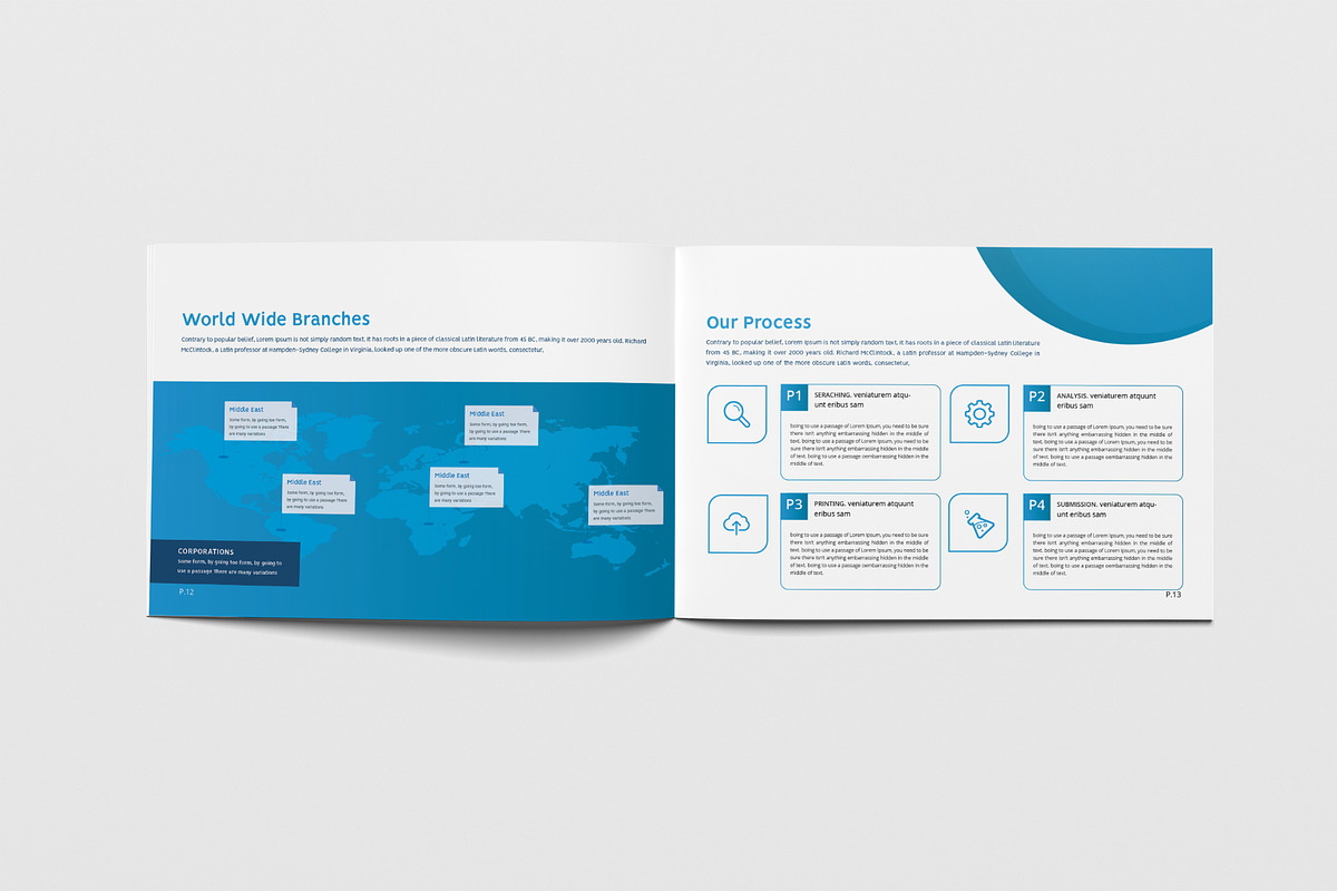 Company Brochure Template, a Brochure Template by Taiffco (Photo 6 of 8)
