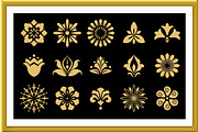 Vector floral set. Spring or summer, an Object Graphic by RODINA (Thumbnail 3 of 3)
