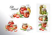 Homemade. Organic, a Food Illustration by Daria Ustiugova (Thumbnail 4 of 12)