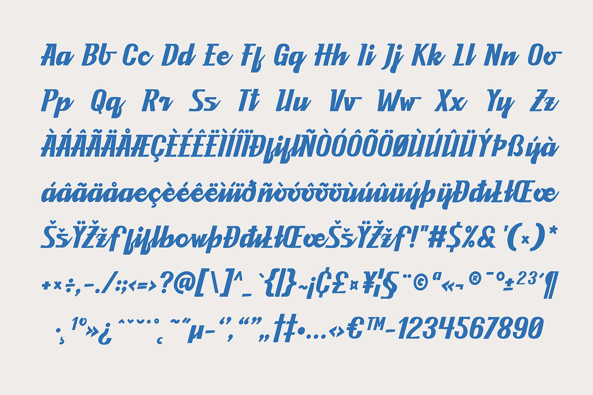 SFC Eastrobe, a Script Font by Skilline Supply Co. (Photo 4 of 5)
