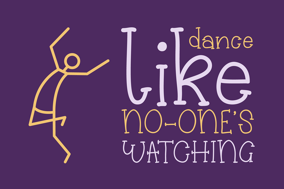 Wild Twilight Cute Typewriter Font, a Serif Font by Dancing with Ink (Photo 11 of 19)