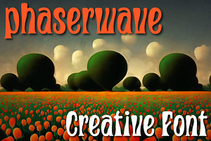 Phaserwave Font