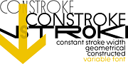 Constroke, a Sans Serif Font by ingoFonts (Thumbnail 1 of 11)