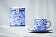 Chinoiserie Ginger Jar Watercolor, a Pattern Graphic by Rose Design (Thumbnail 3 of 10)