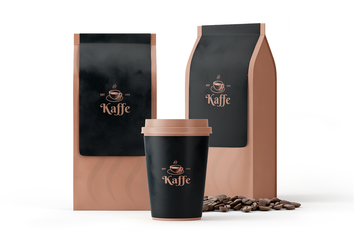 Coffee Logo Builder 100+ Variations, a Branding & Logo Template by Bunichi (Photo 8 of 9)