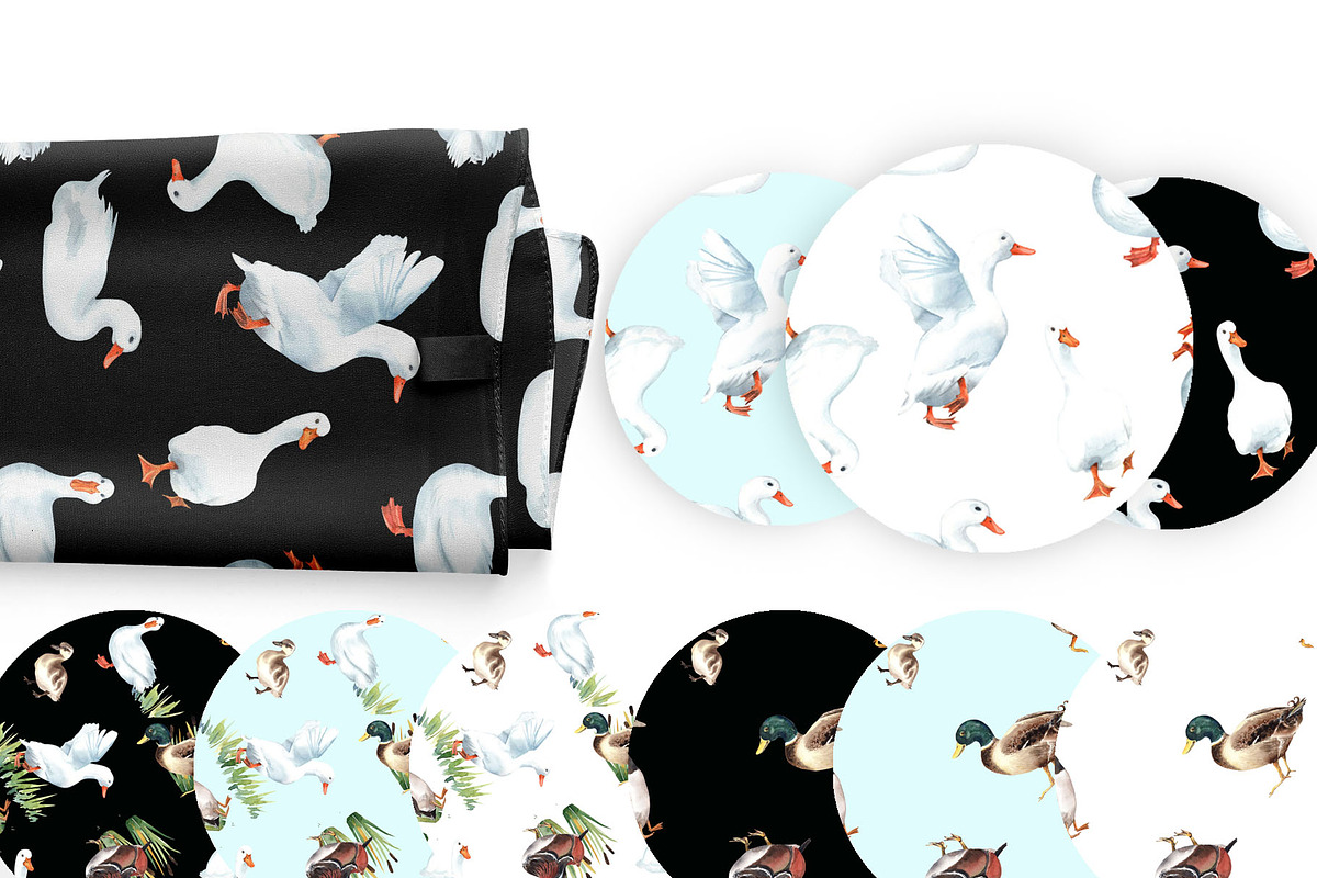 Duck village, an Animal Illustration by JennyColorArt (Photo 4 of 6)