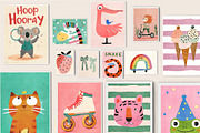 Nursery Art Prints Bundle - 140+, a Background Graphic by Artemsky (Thumbnail 5 of 10)