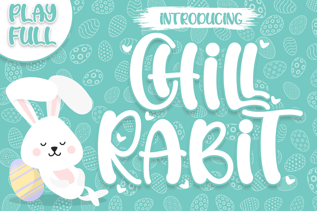 Chill Rabit - Display Font, a Handwritten Font by alifryanzulfikar (Photo 1 of 8)