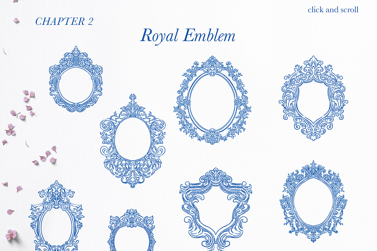 Crests Atelier Collection, a Decorative Illustration by Backyard Rose (Photo 6 of 14)