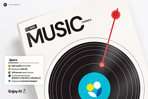 Posters Series Love Music - Vol.01