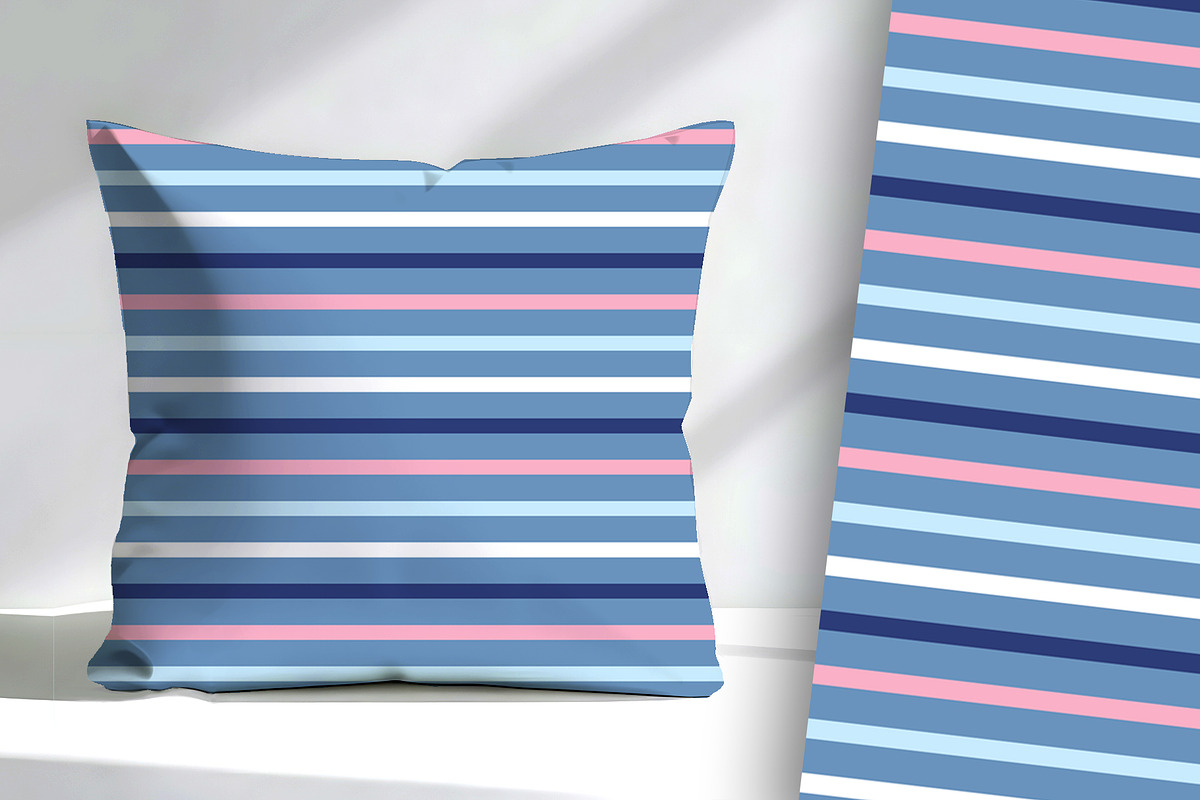 Baby Butterfly Stripe Seamless, a Pattern Graphic by Sharon Schwalbe (Photo 4 of 7)