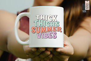 Retro Summer Quote PNG Sublimation