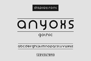 Anyoxs Gothic