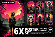 1970's Style Abstract Movie Poster, a Background Graphic by Other Side Art (Thumbnail 1 of 5)