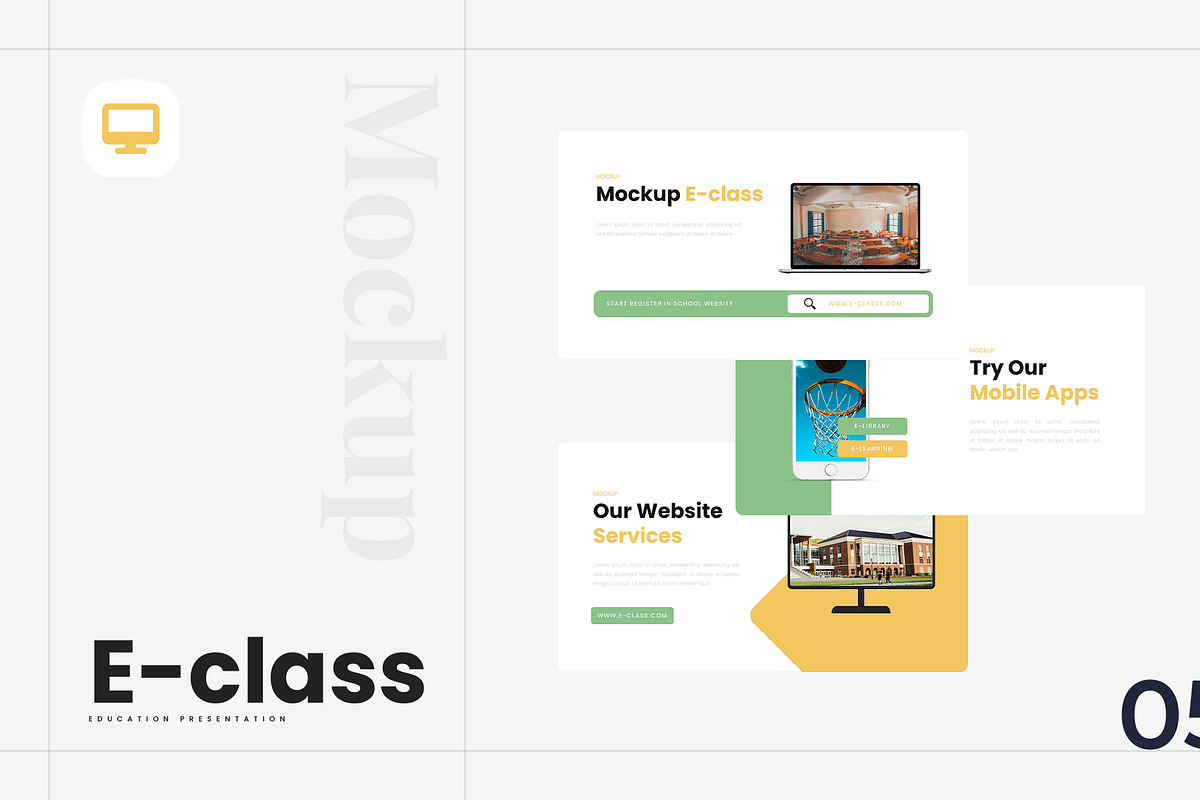E-class – Google Slides Template, a Presentation Template by Ermedia Studio (Photo 6 of 8)