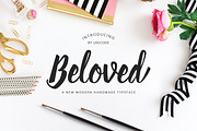 Beloved script, a Script Font by Unicode Studio (Thumbnail 1 of 5)