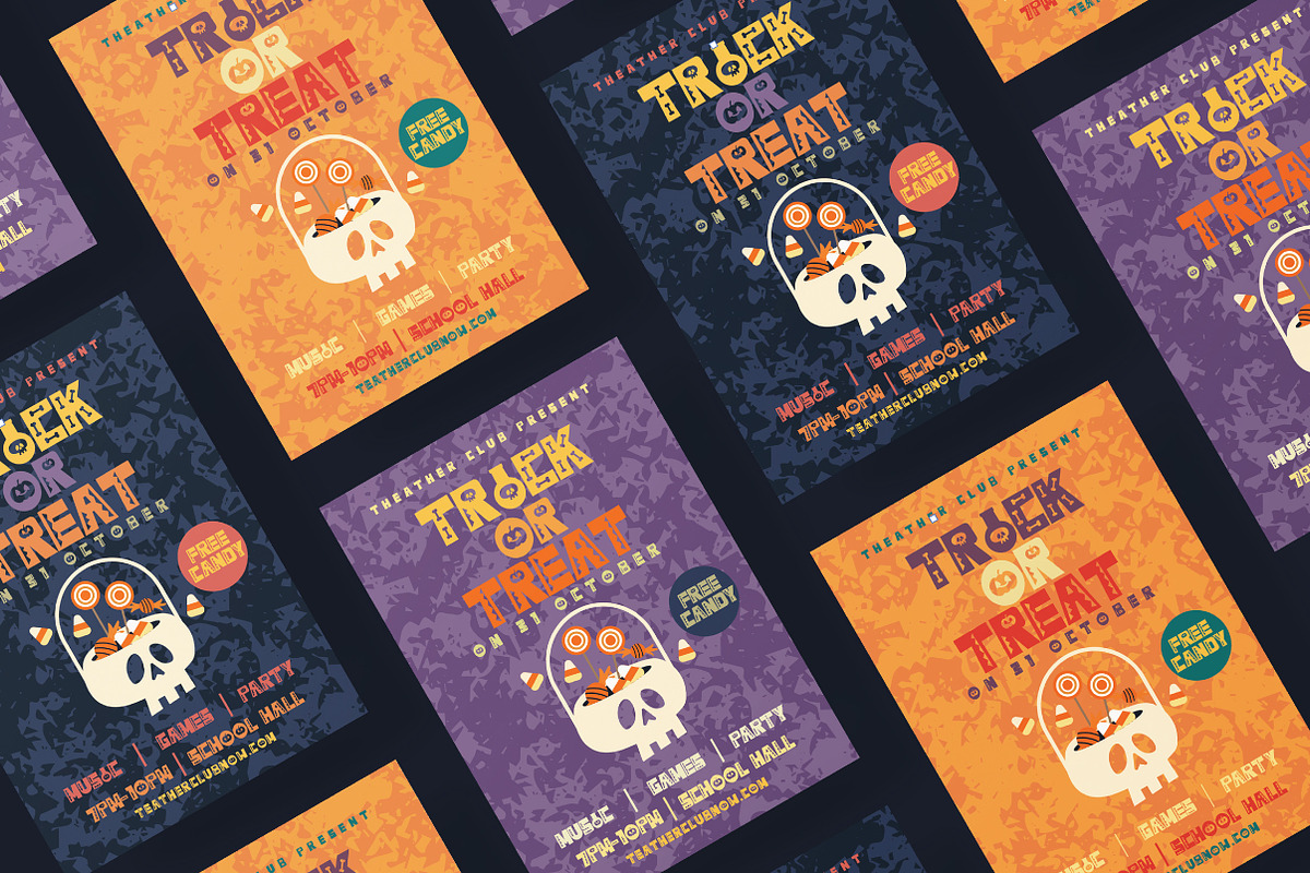 Skull And Pumpkin, a Font by caocastudio (Photo 4 of 4)