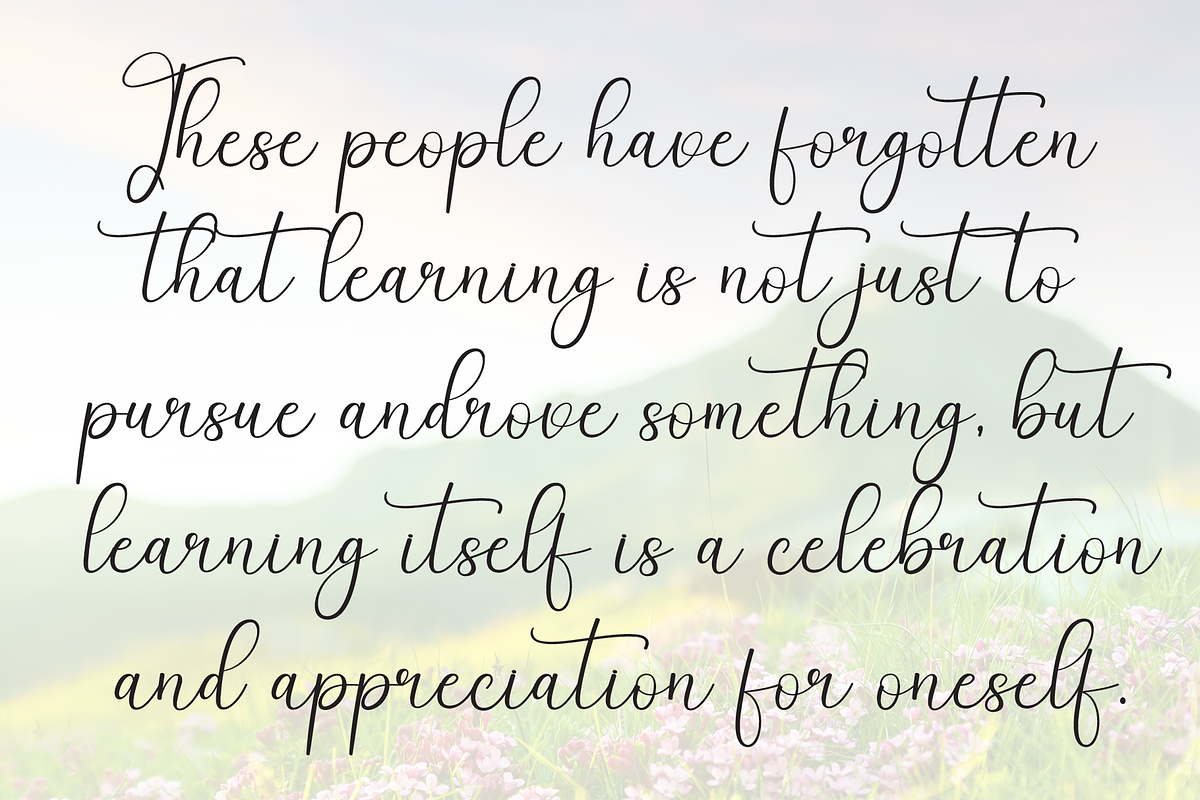 School Back | Script Font, a Handwritten Font by Scratchones (Photo 6 of 9)