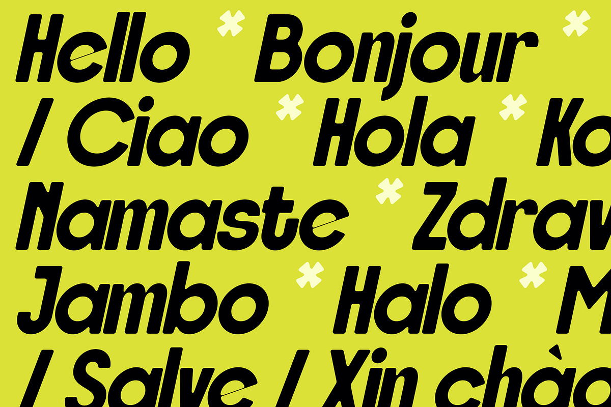 ROCKFALL - Bold Ligature Typeface, a Sans Serif Font by SilverStag Type Foundry (Photo 10 of 30)