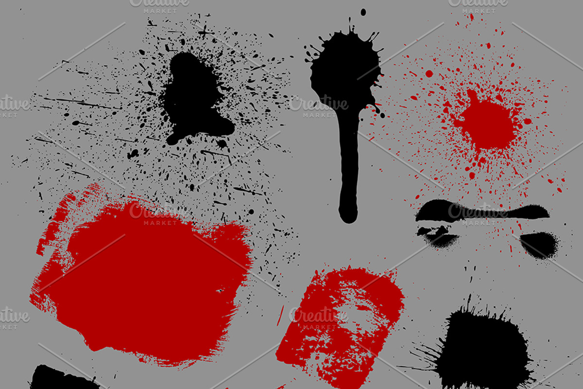 Splash and Grunge Brushes
