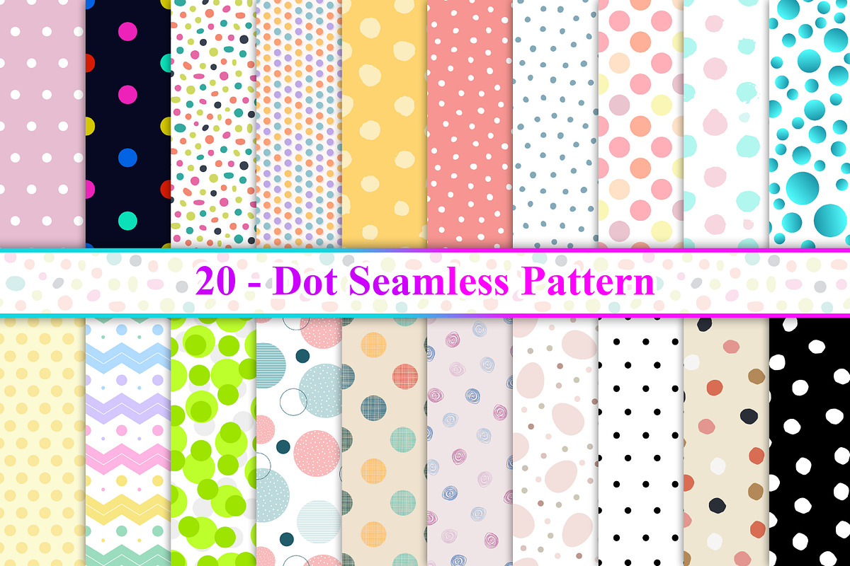 Polkadots Seamless Pattern, a Pattern Graphic by Digital Studio (Photo 1 of 7)
