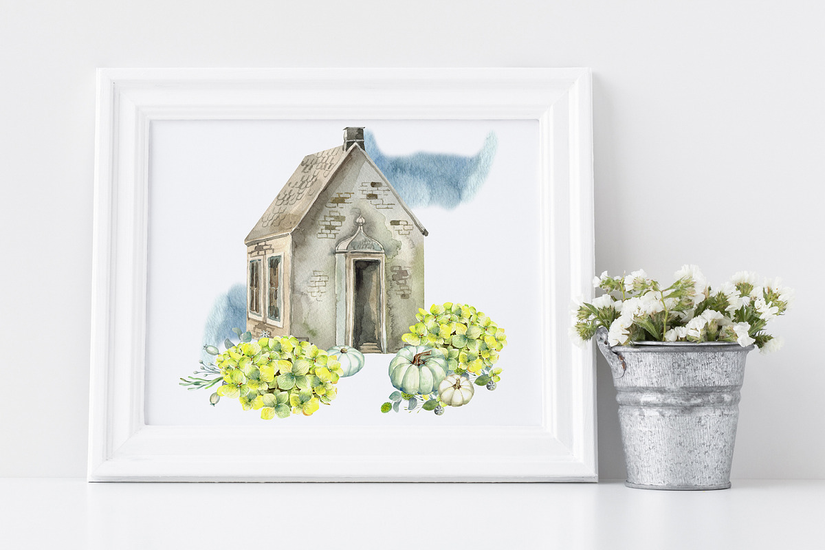 Lunar Hydrangea, an Illustration by JennyColorArt (Photo 9 of 9)